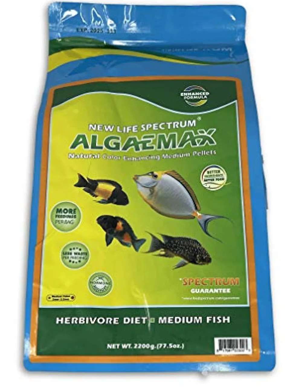 New Life Spectrum Algaemax - 2 mm Sinking Pellets - 2.2 kg