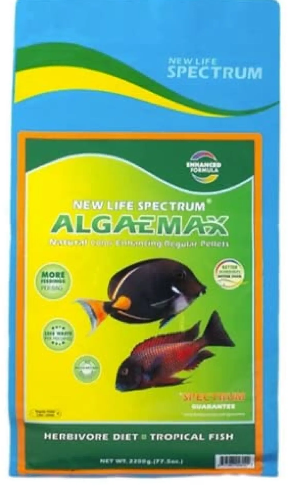 New Life Spectrum Algaemax - 1 mm Sinking Pellets - 2.2 kg