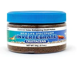 New Life Spectrum Invertebrate Crustacean - 0.5 - 0.75 mm Sinking Pellets - 60 g