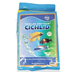 New Life Spectrum Naturox Cichlid - 1 - 1.5 mm Sinking Pellets - 2.2 kg