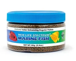 New Life Spectrum Naturox Marine Fish Sinking Pellets - 1 - 1.5 mm - 80 g