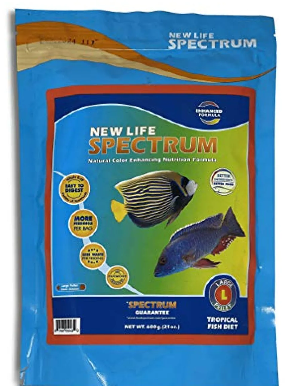 New Life Spectrum Naturox - 3 - 3.5 mm Sinking Pellets - 600 g