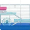 Nibbles A&E 3 Story Hamster/Gerbil Cage with House And Wheel - 18 X 11 X 14 In - 2 Pack