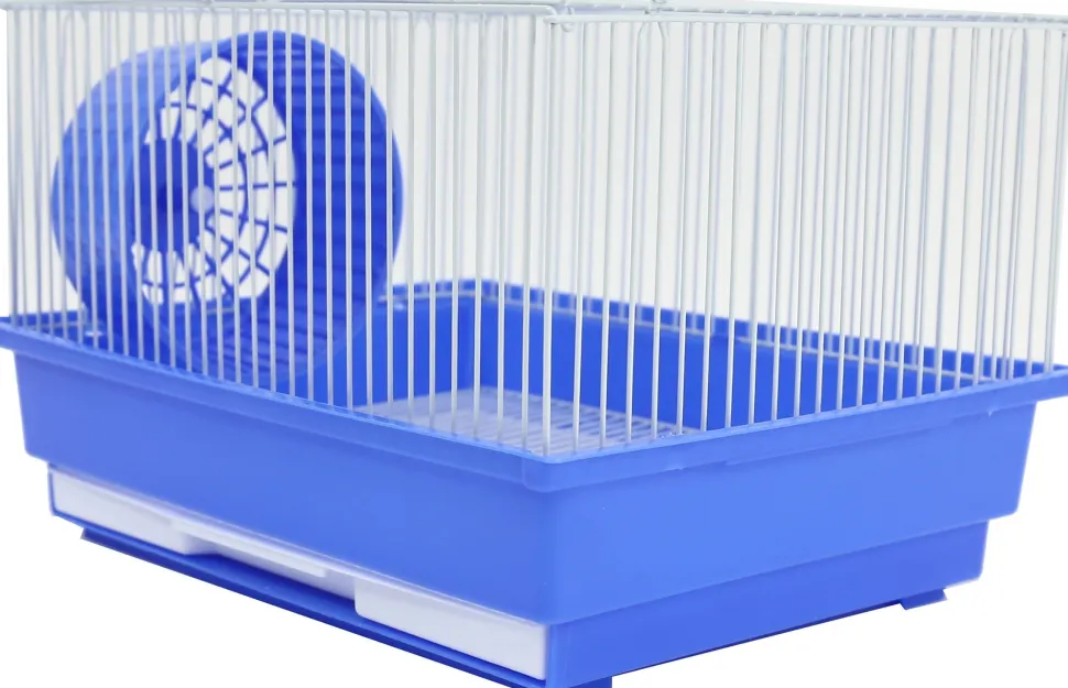Nibbles A&E Hamster/Gerbil Cage With Wheel Small Animal Wheel - 14 X 11 X 9 In - 4 Pack