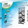 Nibbles Deluxe 6 Level Small Animal Cage - 32 X 21 X 60 In