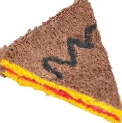 Nibbles Loofah Slice of Pizza Chew Small Animal Chewy Treats - Small