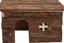 Nibbles Small Animal Large Log Cabin Hut Small Animal Hideaway -