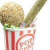 Nibbles Timothy Hay Popcorn Small Animal Chew Toy with Crinkle Paper