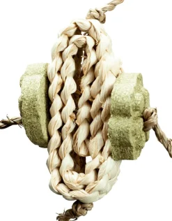 Nibbles Timothy Hay Rope with Shreddable Hay Grass Small Animal Chew Toy