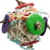 Nibbles Vine Ball Chew with Crinkle Paper & Loofah Small Animal Chew Toy - Large