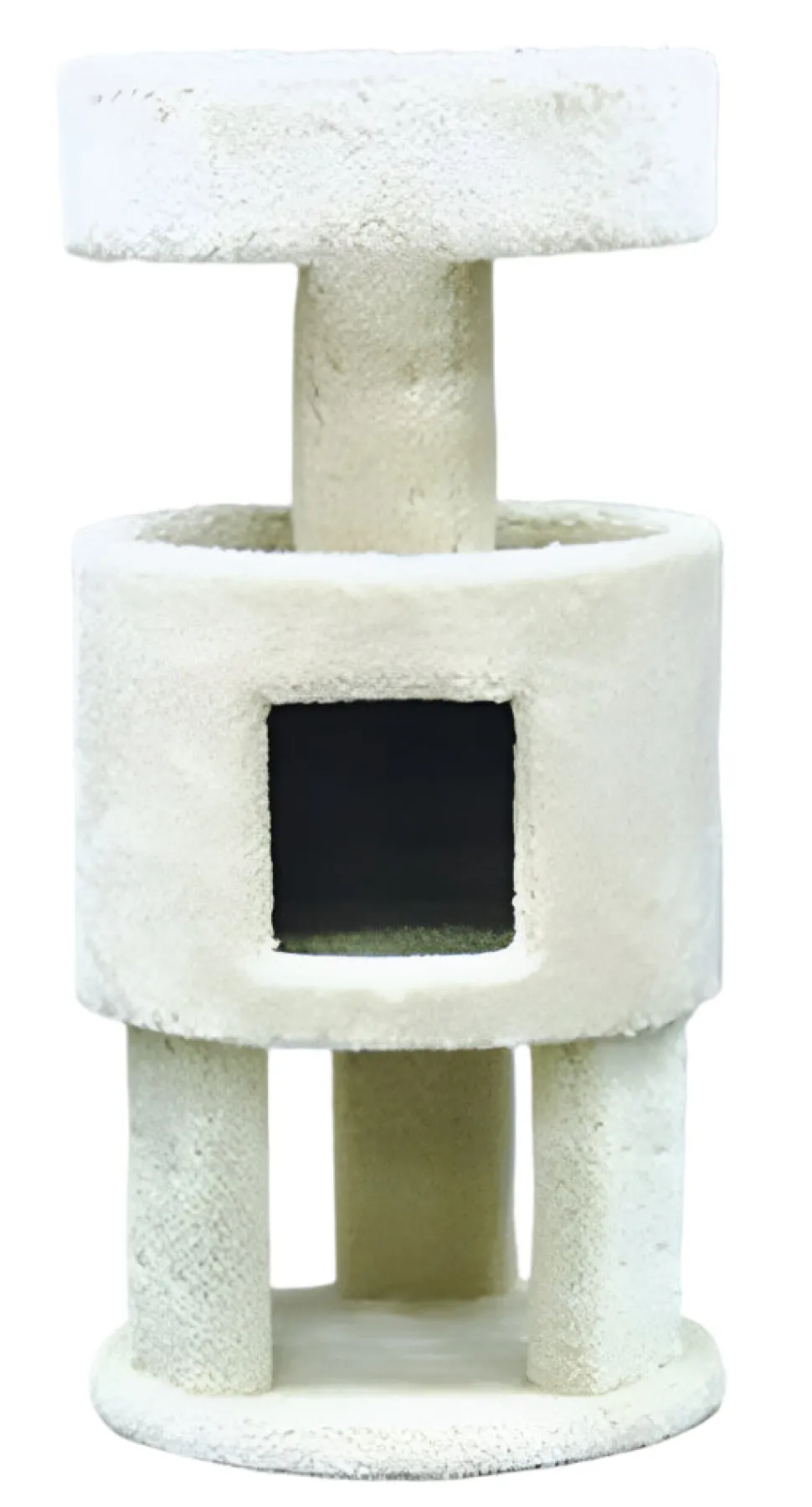 North American Pet Cat Condo with Penthouse - Assorted - 36 in