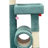 North American Pet Tree with Tunnel and Shelves - Assorted - 54 in