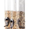 North States Triple Tube Tubed Wild Bird Feeder - Black - 3.5 Lbs