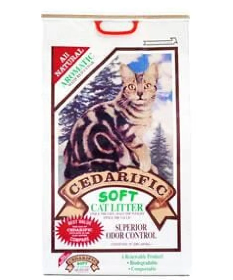 Northeastern Cedarific Cedar Wood Soft and Natural Cat Litter - 15 Lbs