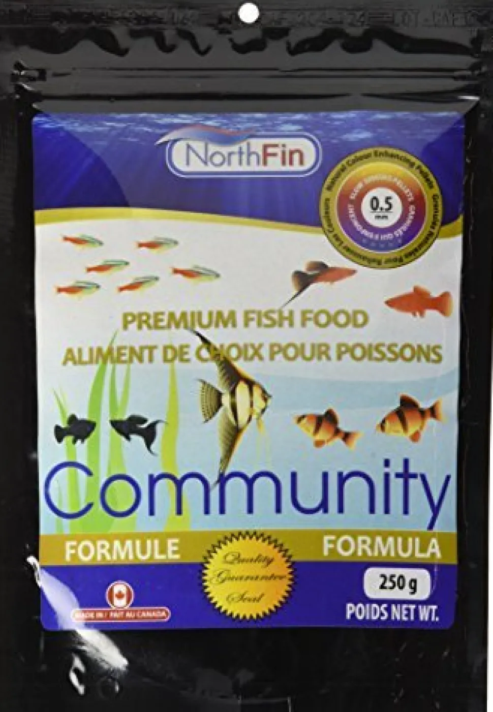 NorthFin Community Formula - 0.5 mm Sinking Pellets - 250 g