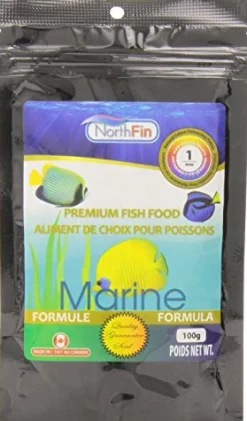 NorthFin Marine Formula - 1 mm Sinking Pellets - 100 g