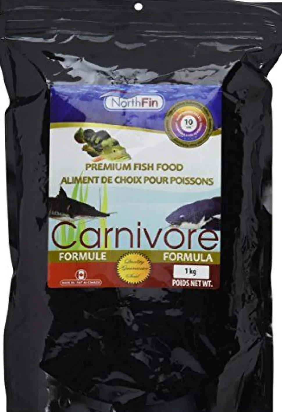 NorthFin Mass Carnivore Formula - 10 mm Sinking Pellets - 1 kg