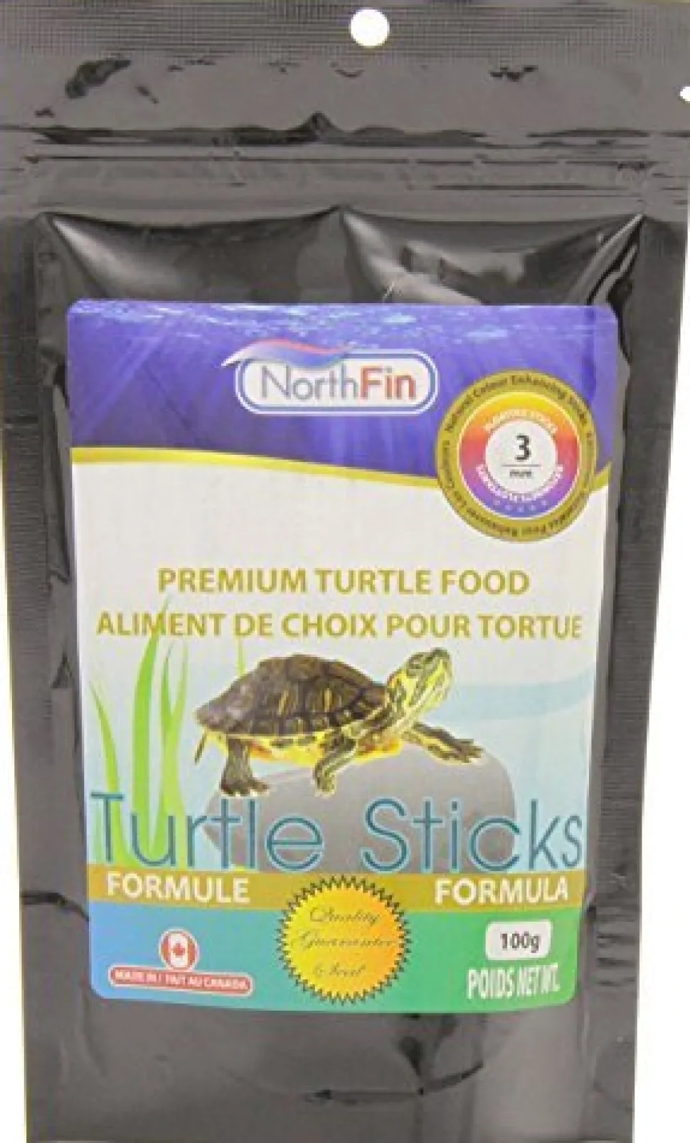 NorthFin Turtle Sticks - 3 mm Floating Sticks - 100 g