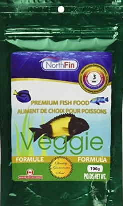 NorthFin Veggie Formula - 3 mm Sinking Pellets - 100 g
