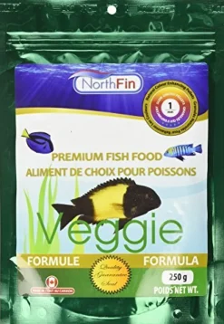 NorthFin Veggie Formula - 1 mm Sinking Pellets - 250 g