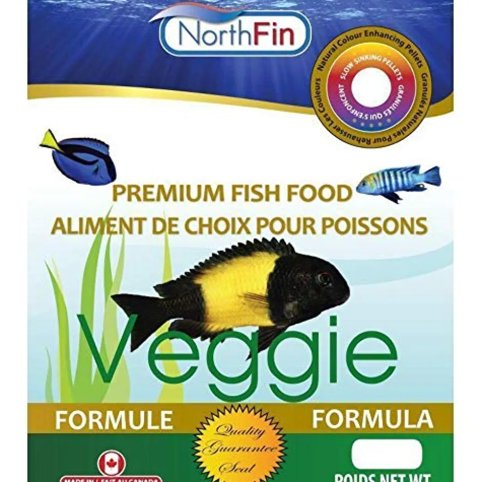NorthFin Veggie Formula - 1 mm Sinking Pellets - 2.5 kg