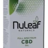 Nuleaf Naturals 900mg Full Spectrum CBD Oil Cat and Dog Supplement - (15ml) .5 Fl Oz Dropper Bottle