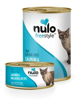 Nulo FreeStyle Grain Free Salmon and Mackerel Recipe Canned Kitten & Cat Food