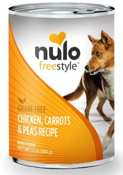 Nulo FreeStyle Grain Free Chicken, Carrots and Peas Recipe Canned Dog Food