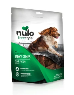 Nulo Freestyle Grain Free Duck & Plum Recipe Jerky Dog Treats