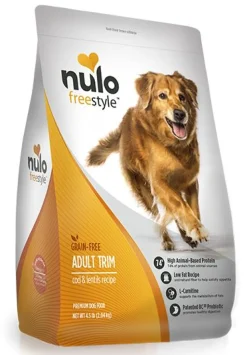 Nulo FreeStyle Grain Free Adult Trim Cod and Lentils Recipe Dry Dog Food