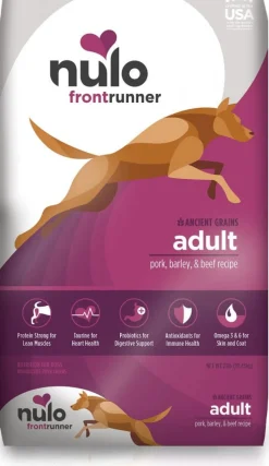 Nulo Frontrunner Pork, Barley & Beef Adult Dry Dog Food