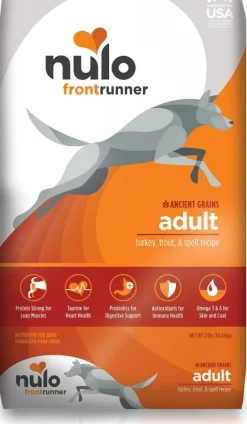 Nulo Frontrunner Turkey, Trout & Spelt Adult Dry Dog Food