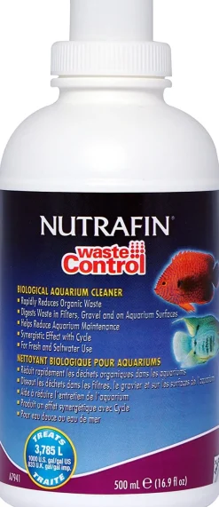 NutraFin Waste Control Biological Aquarium Cleaner - 16.9 fl oz