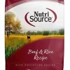 Nutrisource Adult Beef & Rice Dry Dog Food - 30 lb Bag