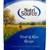 Nutrisource Adult Trout & Rice Dry Dog Food - 30 lb Bag