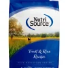 Nutrisource Adult Trout & Rice Dry Dog Food - 15 lb Bag