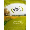 Nutrisource Cat Senior Weight Mgt Chicken & Rice Dry Cat Food - 16 lb Bag