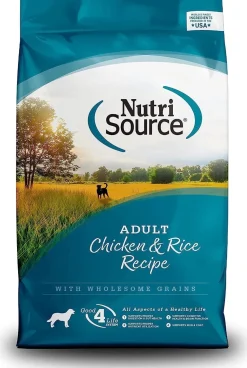 Nutrisource Chicken and Brown Rice Recipe Dry Dog Food - 26 Lbs