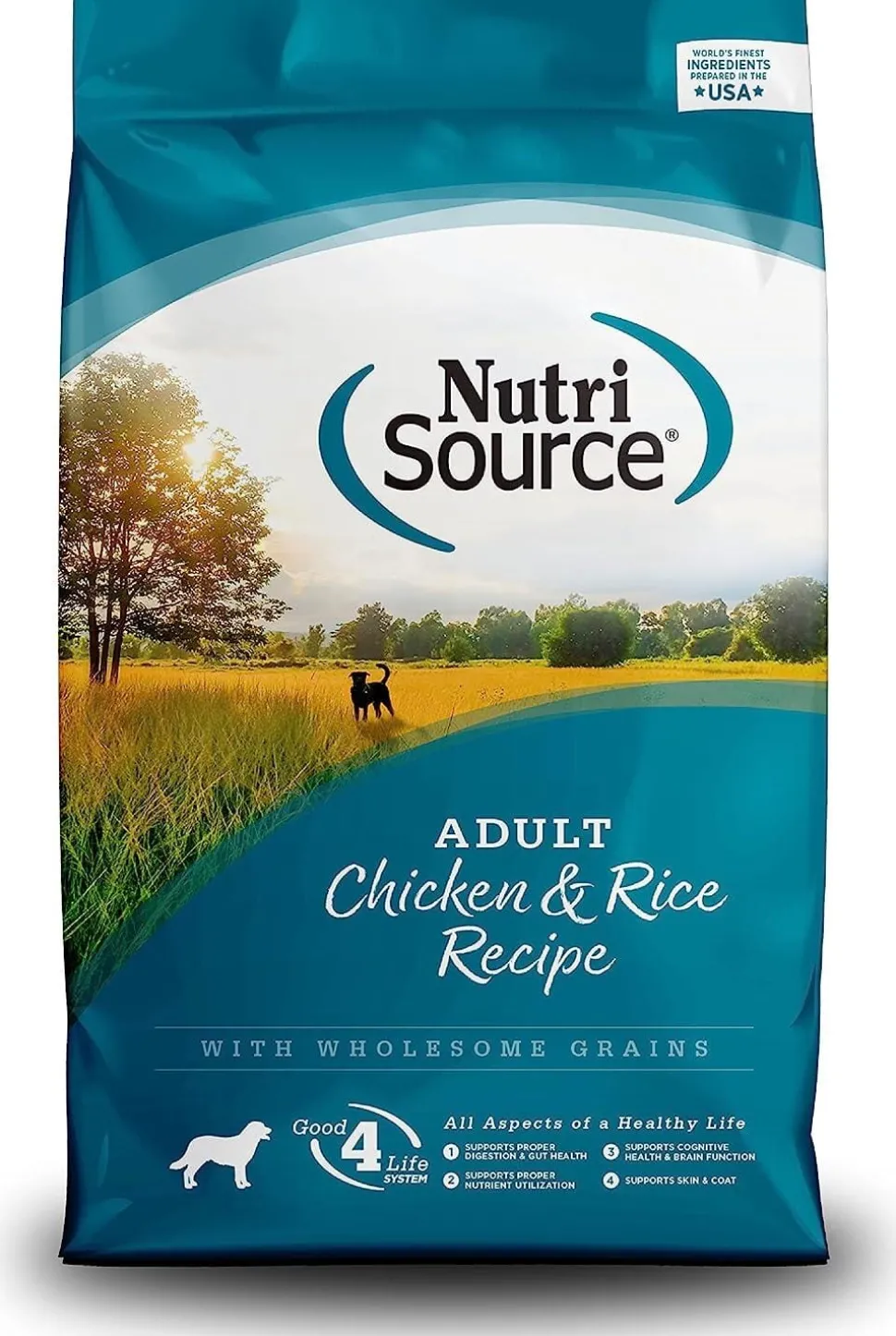 Nutrisource Chicken and Brown Rice Recipe Dry Dog Food - 26 Lbs