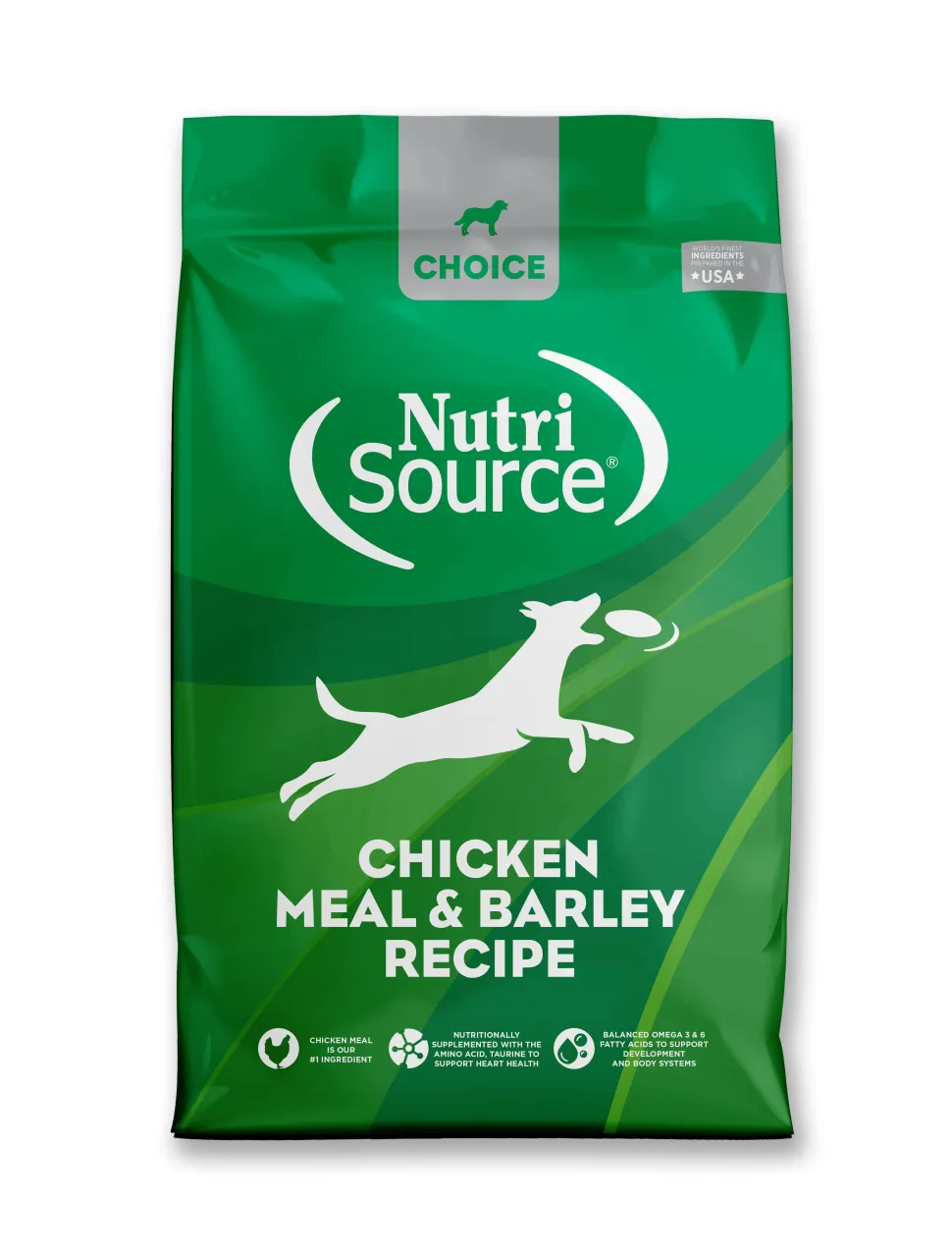 Nutrisource Choice Chicken Meal & Barley Dry Dog Food - 5 lb Bag
