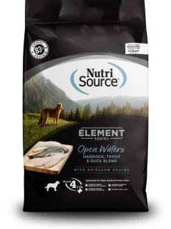 Nutrisource Element Series Open Waters Trout Haddock and Duck with Heirloom Grains Dry Dog Food