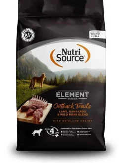 Nutrisource Element Series Outback Trails Lamb, Kangaroo and and Wild Boar Blend Dry Dog Food
