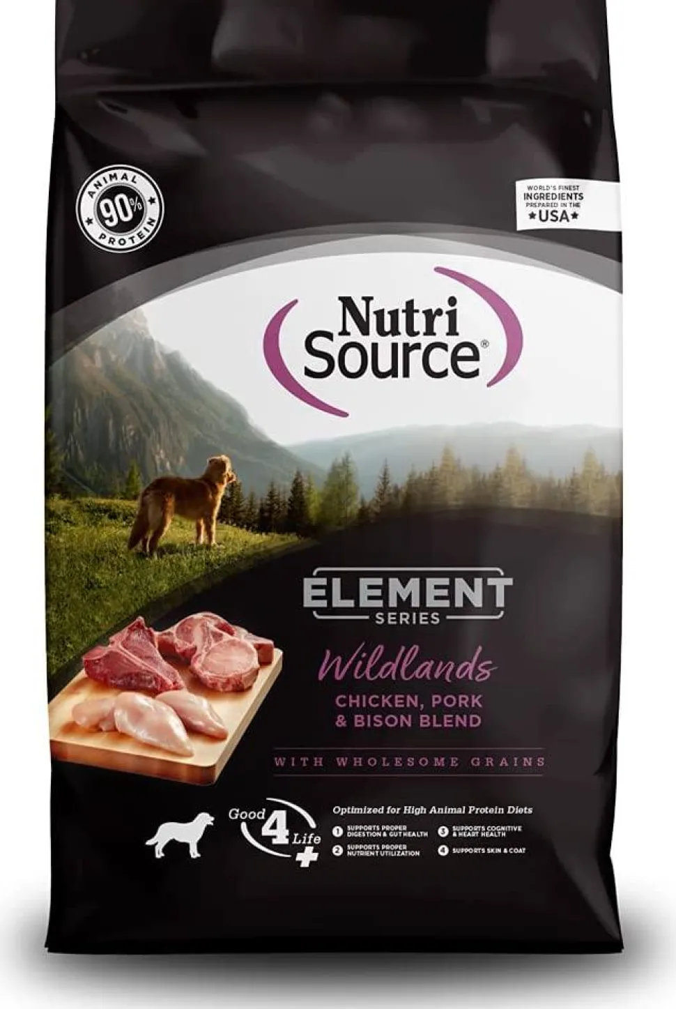 Nutrisource Element Wildlands Blend Dry Dog Food - 12 lb Bag