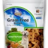 Nutrisource Grain Free Fish Dog Biscuits - 14 oz - 6 Pack