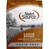 Nutrisource Grain Free Large Breed Lamb Meal & Peas Dry Dog Food - 30 lb Bag