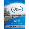 Nutrisource Grain Free Large Breed Chicken & Pea Dry Dog Food - 30 lb Bag
