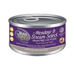 Nutrisource Grain Free Meadow & Stream Select Cat Canned Canned Cat Food - 5.5 oz - Case of 12