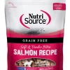 Nutrisource Grain Free Salmon Soft and Chew Dog Treats - 6 oz