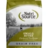 Nutrisource Grain Free Small Bites Chicken Dry Dog Food - 15 lb Bag