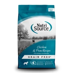 Nutrisource Grain-Free Chicken and Peas Dry Dog Food - 26 Lbs